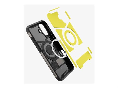 Spigen Slim Armor MagFit - Coque de protection pour téléphone portable - compatibilité avec MagSafe - polycarbonate, polyuréthanne thermoplastique (TPU) - bronze - pour Apple iPhone 16