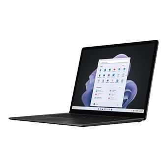 Microsoft Surface Laptop 5 - Intel Core i7 - 16 Go RAM - 512 Go SSD - 15" écran tactile 2496 x 1664 - Noir