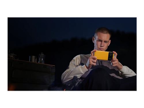Xiaomi POCO M5 - 4G smartphone - double SIM - RAM 4 Go / Mémoire interne 128 Go - microSD slot - 6.58 - 2408 x 1080 pixels (90 Hz) - 3 x caméras arrière 50 MP, 2 MP, 2 MP - front camera 5 MP - jaune