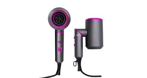 Yokuli - Sèche-cheveux pliable - 2000W - Air chaud et froid - Image 2