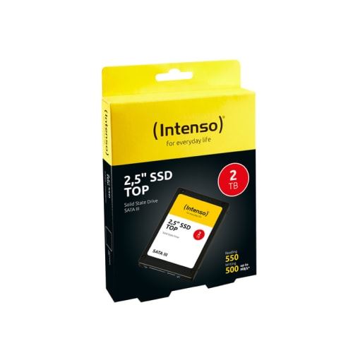SSD Interne Intense 3812470 2To 2.5 520Mo/s SATA 6.0Gb/s Noir - SSD  internes - Achat & prix