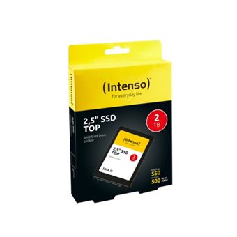 SSD Interne Intense 3812470 2To 2.5 520Mo/s SATA 6.0Gb/s Noir - SSD  internes