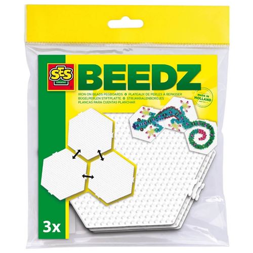 3 plaques connectables hexagonales
