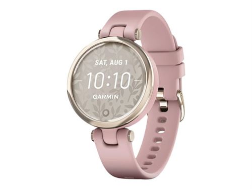 Garmin Lily - Sport - 34 Mm - Rose Poussiéreux - Montre Intelligente Avec Bande - Taille Du Poignet : 110-175 Mm - Monochrome - Bluetooth - 24 G
