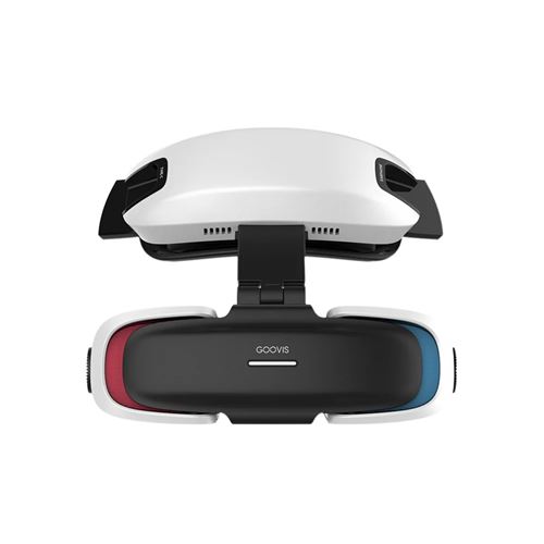 Lunettes GOOVIS Art blanc - XR Head Mounted Display - Affichage XR avec lentilles ASPH et double écran Micro-OLED 1080p