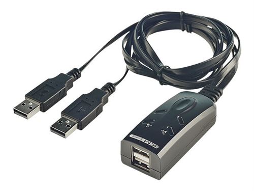 Lindy 2 Port USB 3.0 Switch - commutateur de partage des
