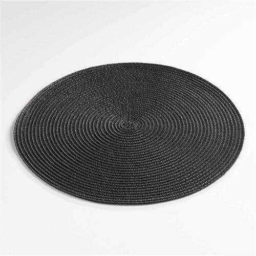 Set de table (0) 35 cm polypropylene zebulon Noir