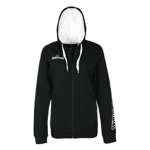 Veste zippée femme Spalding Team II S Noir