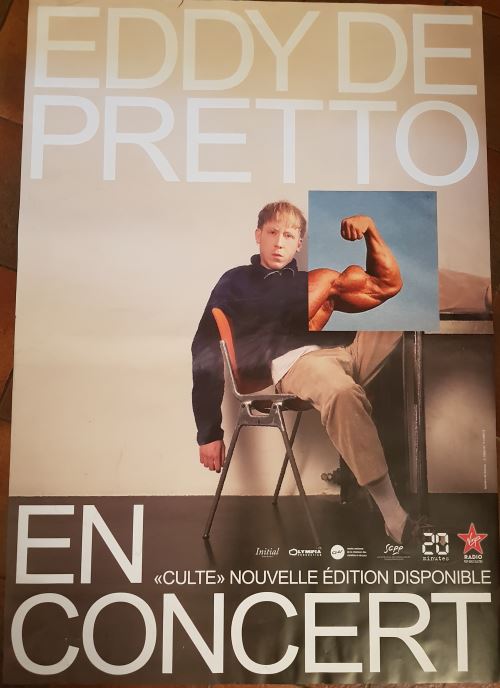 Eddy de Pretto - Culte - AFFICHE
