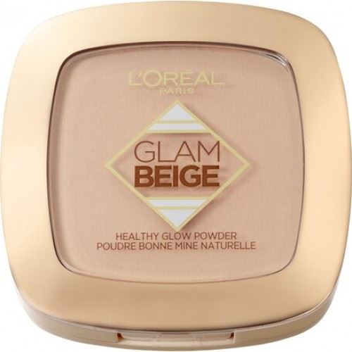 Loreal Glam Beige Beige Poudre éclatante santé 30 Medium Light X 3