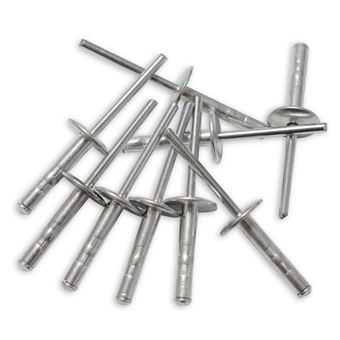 Rivets Aveugles Pop Maxigrip à Tête Extra Large - Diamètre 4.8 Mm, Longueur 11 Mm - Lot - Marque Oc-pro