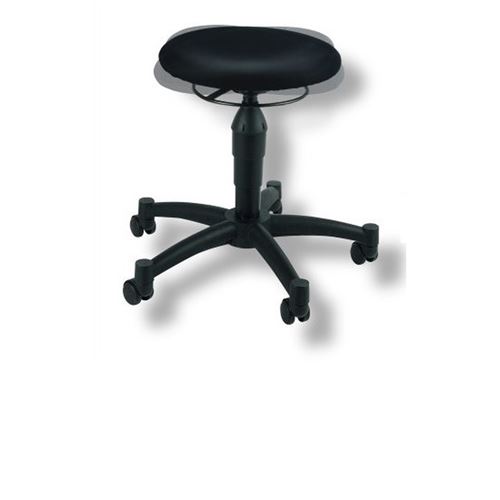 Siège wellness / Tabouret BALANCE 10, tissu noir