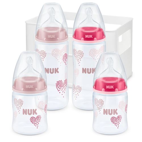 NUK Casier 4 biberons First Choice+