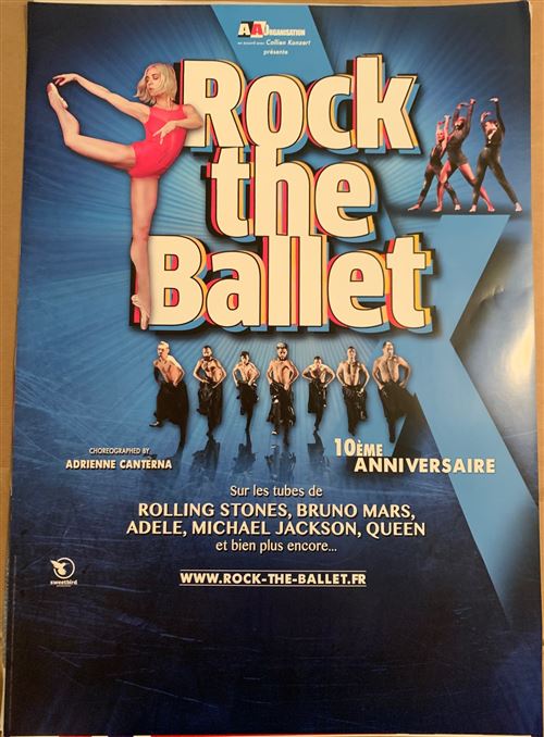 Rock The Ballet - 40x60cm - Affiche