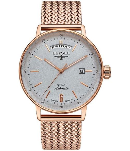 Elysee Montre pour Homme Analogiques Automatique avec Bracelet Acier Inoxydable 13298M