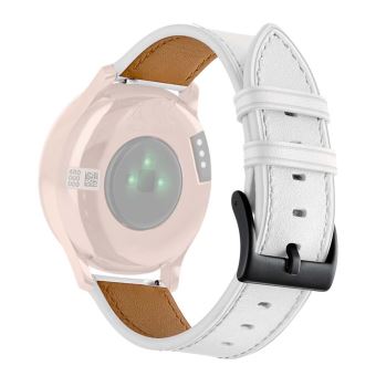 Bracelet en cuir véritable blanc pour Garmin Vivoactive 3/Vivomove HR -  Bracelet connecté à la Fnac
