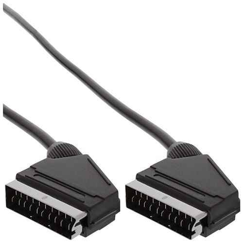 Câble de raccordement Scart, InLine, mâle/mâle, 2m