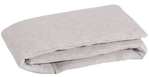 Trixie tour de lit rayé junior 95 x 30 cm gris coton