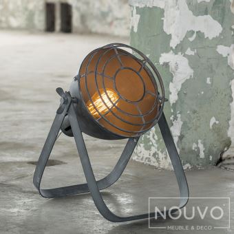 Lampe Style Industriel Pedro L 22 X P 22 X H 60 Cm Achat