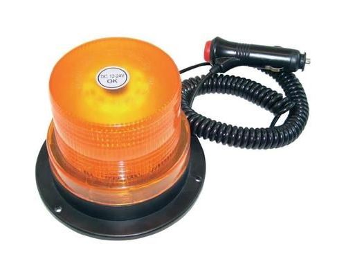 Gyrophare fixation magnétique 12/24V orange