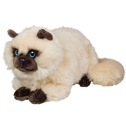 Teddy Hermann Peluche-Chat Siamois-Inclinable, 918264, 36 cm