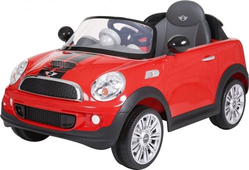 Rollplay Mini Cooper S Coupe Véhicule à batterie RC 6V rouge