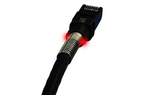 PatchSee DirectPatch - Cordon de raccordement - RJ-45 (M) pour RJ-45 (M) - 20 m - UTP - CAT 6a - démarré - noir