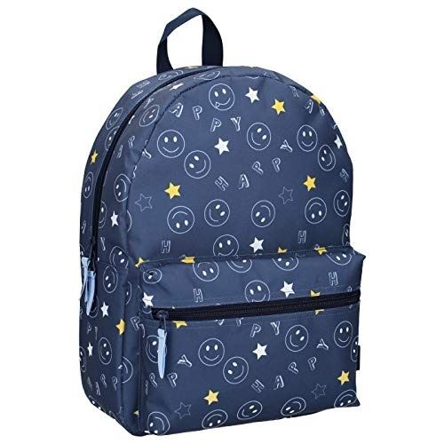 Skooter sac à dos Happy Smile 39 x 29 cm bleu