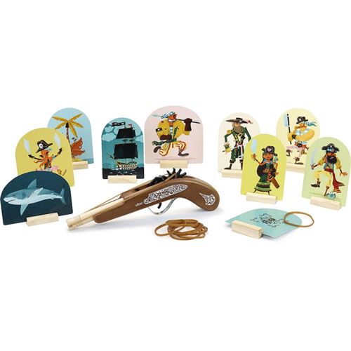 Vilac - Pistolet à élastiques pirates -