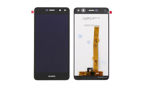 Ecran noir Huawei pour Y6 (2017) Vitre LCD et Surface tactile
