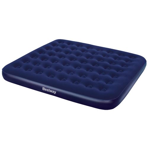 Bestway Matelas gonflabe floqué TRÈS GRAND - 2.03m x 1.83m x 22cm