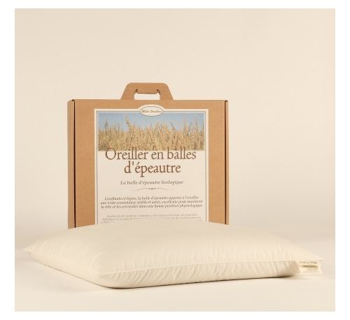 Oreiller en balles d'Epeautre Bio (Mille Oreillers) - Dimensions - 50 x 70 cm