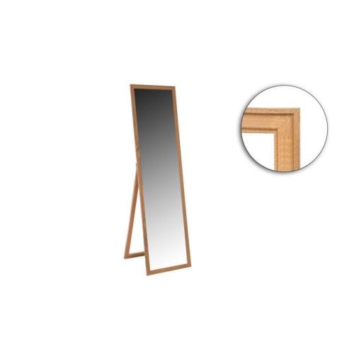 Miroir psyché 30 x 120 x 2 cm - MDF - Décor Bois naturel