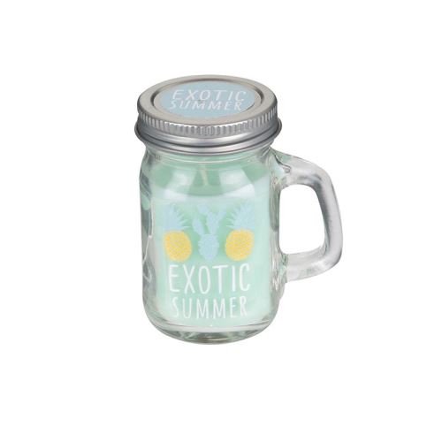mini bougie dans chope exotic summer