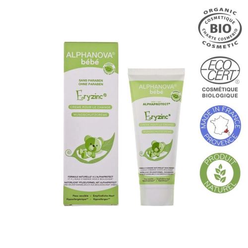 Crème pour le change Eryzinc - ALPHANOVA BEBE