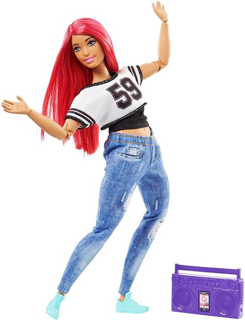 Poupée articulée Barbie Made to Move Danseuse moderne