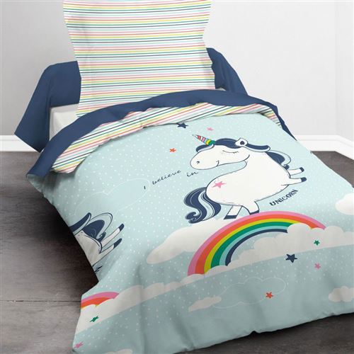 TODAY Parure de couette Happy Confetti - Coton - 140 x 200 cm