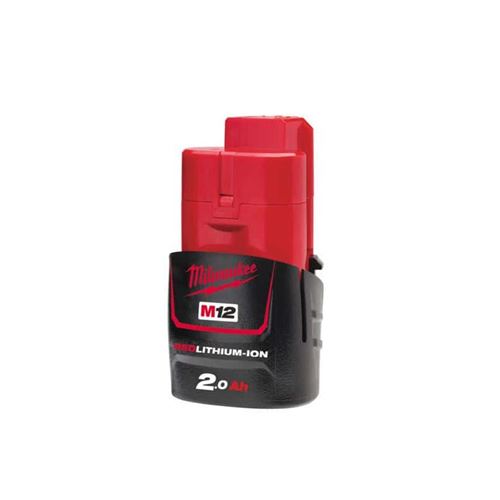 MILWAUKEE Batterie 12V 2Ah - M12 B2 - 4932430064