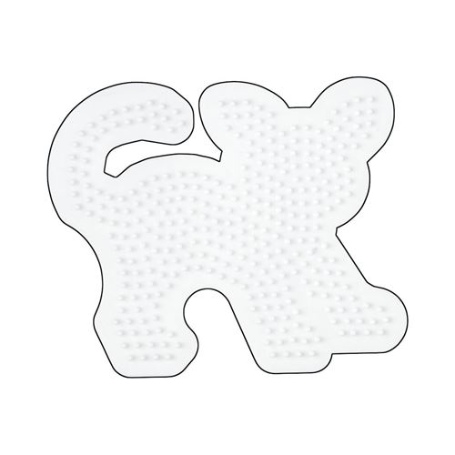 Plaque Chat - pour perles standard (Ø5 mm)