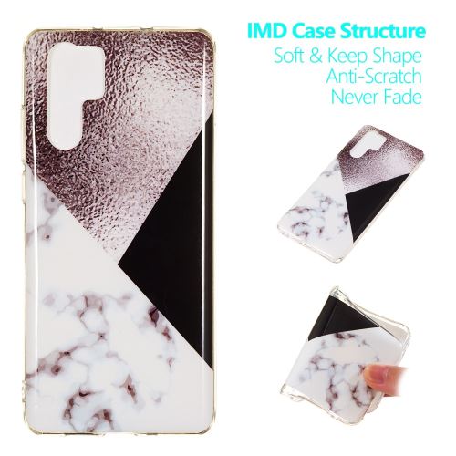 Coque en TPU impression sur marbre style E pour votre Huawei P30 Pro