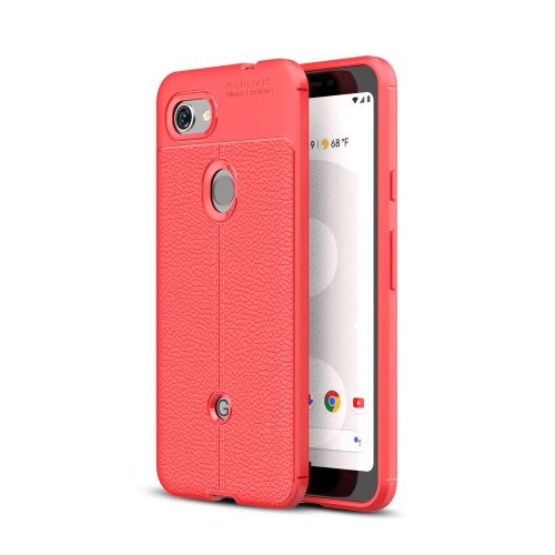 Coque en TPU moelleux rouge pour votre Google Pixel 3 Lite