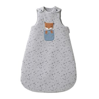 Gigoteuse sans manches RENARD - gris chiné - 6/18M - VERTBAUDET - 1