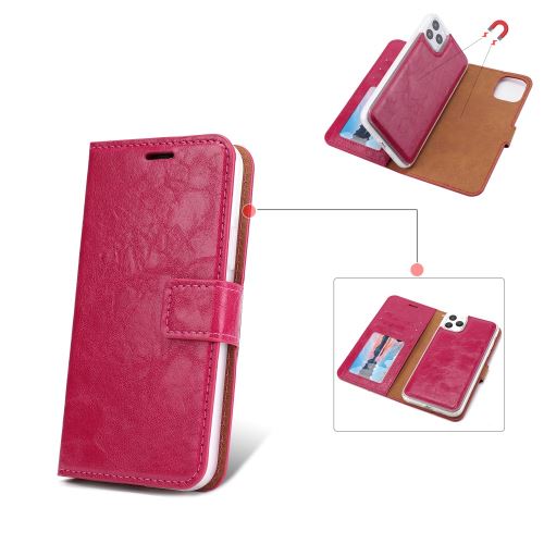 Etui en PU Cheval fou rouge pour votre Apple iPhone 11 Pro Max 6.5 pouces