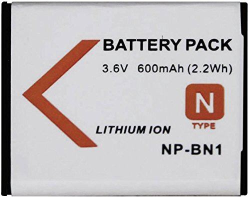 Batterie compatible SONY NPBN1 3,6 V 600 mAh Lithium Conrad energy