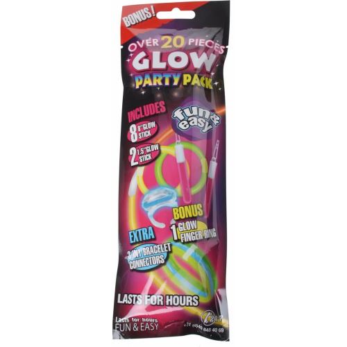 Stick lumineux bracelet fluo bague pendentif glow carnaval fête mod 4