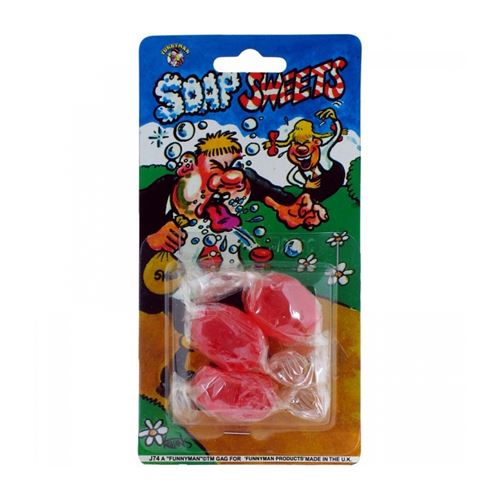 Bonbons gout savon par 3