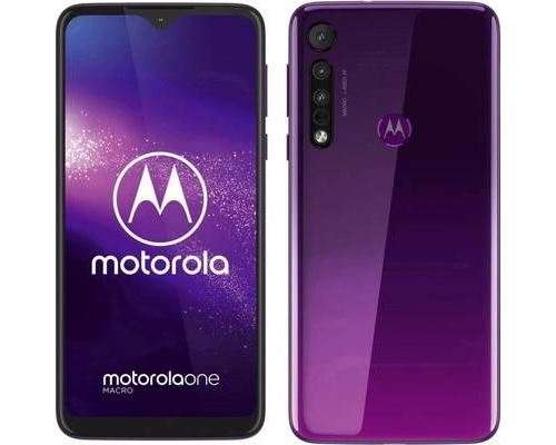 Motorolaone Macro,smartphone64 Go,6.2 Pouces(15.7 Cm ) Double Sim,13 Mill. Pixelviolet