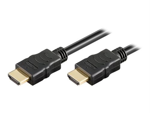 Microconnect 10 m HDMI – HDMI 10 m HDMI HDMI Noir Câble HDMI – Cables HDMI (10 m, Hdmi Type A (Standard), HDMI Type A (Standard), noir)