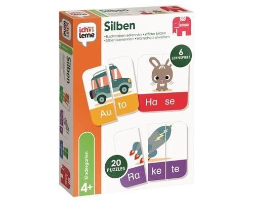 Jumbo I learn Silben, 200 mm, 50 mm, 275 mm, 610 g, 2750 cm³, 648 pièce(s)