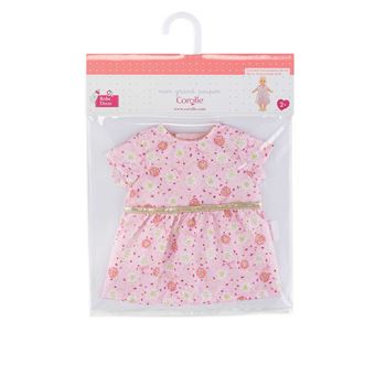 Robe Rose Corolle pour poupon 36 cm
